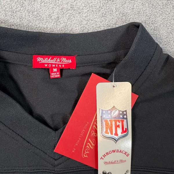 Mitchell & Ness NFL Cropped Jersey New York Giants Anthropologie Women's Medium - Image 2