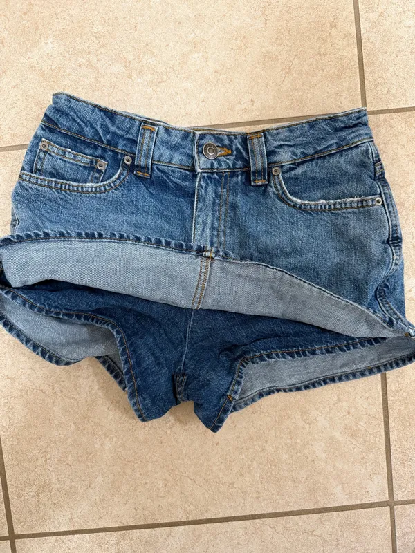 Zara denim skort  - Image 4