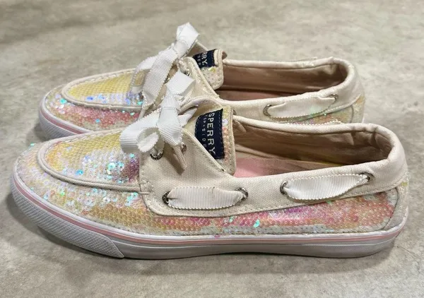 Sperry Top Sider, Sequence Iridescent Boat Shoes, Women’S Size 8 - Image 3