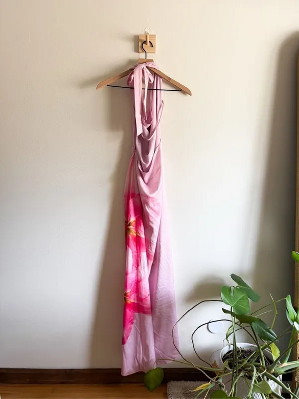 Peppermayo Bryony Cowl Maxi Dress Size XS - Image 6
