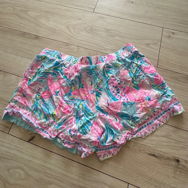 Lilly Pulitzer Katia‎ Short with Pocket in Blue Ibiza Gimme the Juice Size Large - Image 4