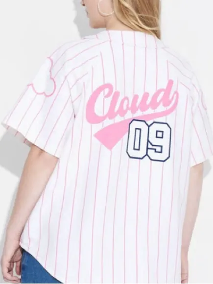 Megan Moroney Short Sleeve Graphic Jersey - White Striped 2X, NEW NWT - Image 2