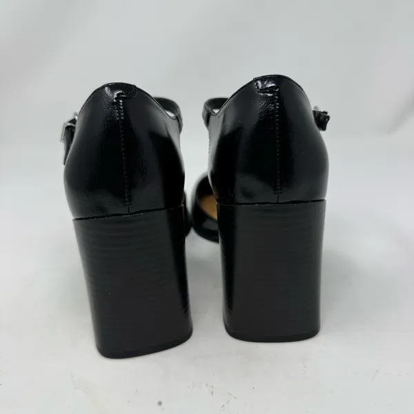 Nine West J Rett Mary Jane T Strap Block Heel Black Size 9 - Image 5