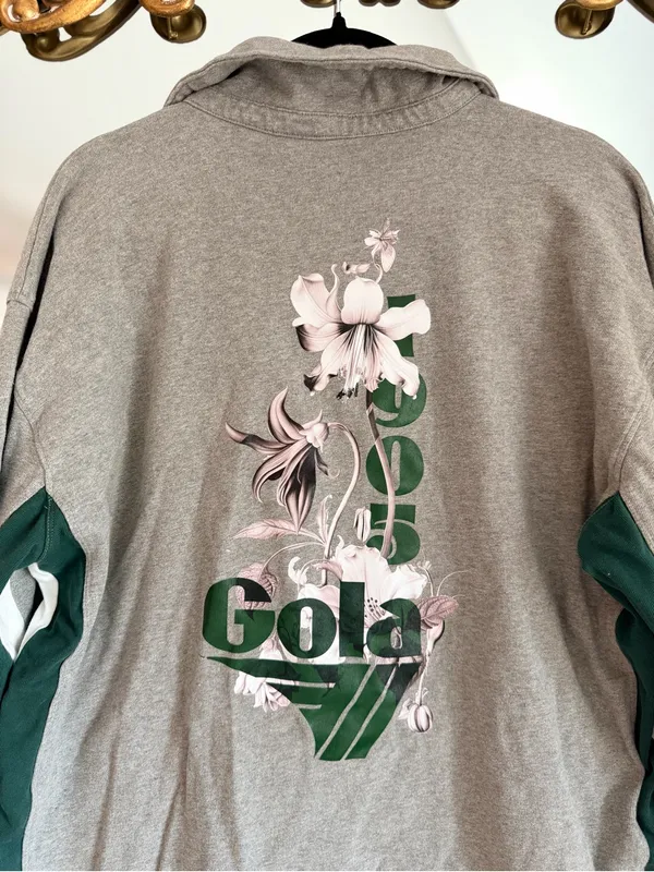 Anthropologie Gola gray sweatshirt tunic dress Xs petite - Image 4
