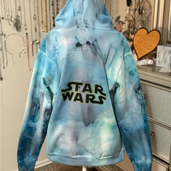 Blue Tie-Dye Hoodie‎ - Image 3