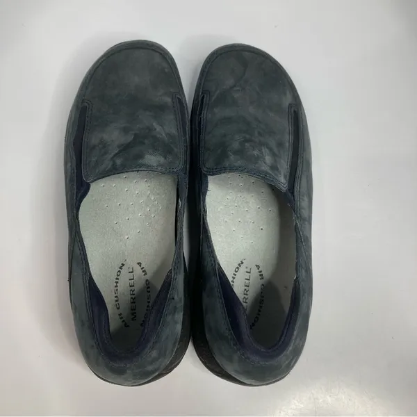 Merrell‎ Treviso Moc navy blue slip on shoes loafers size 6.5 - Image 6
