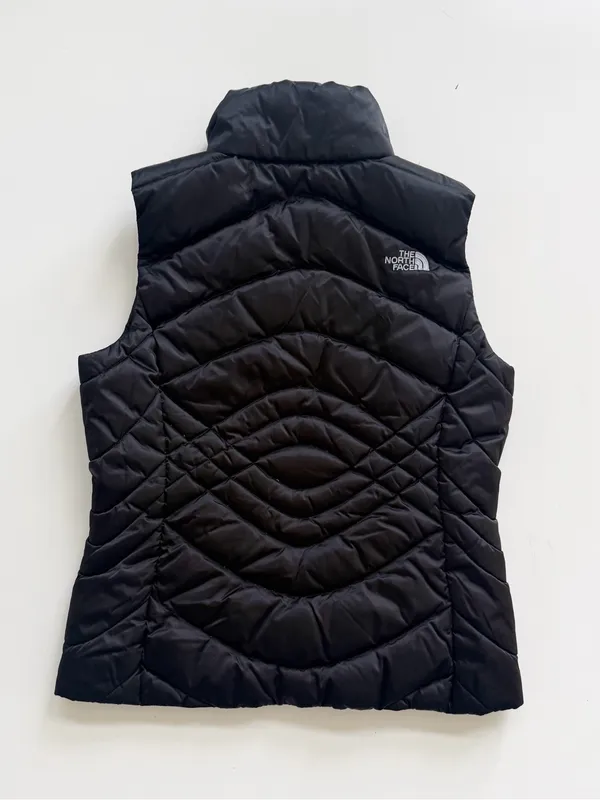 The North Face Aconcagua 550 Quilted Goose Down Puffer Vest Black Size Small - Image 3