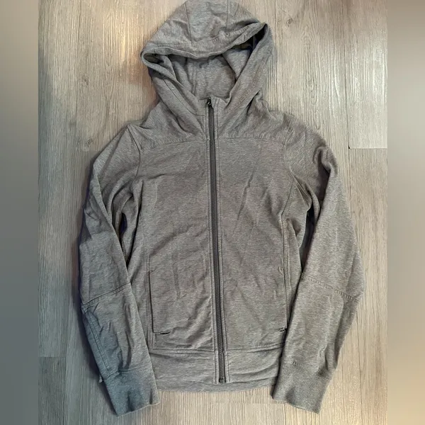 Lululemon Belle Hoodie Light Gray size 4 - Image 7