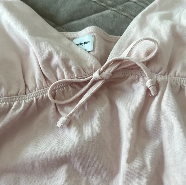 Aritzia Pink Sunday Best Soft Feels Loulou Camisole size smal - Image 6
