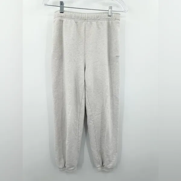 Aritzia TNA Sweatfleece Terry Fleece‎ Gray Women's Sweatpants Size XS - Image 2