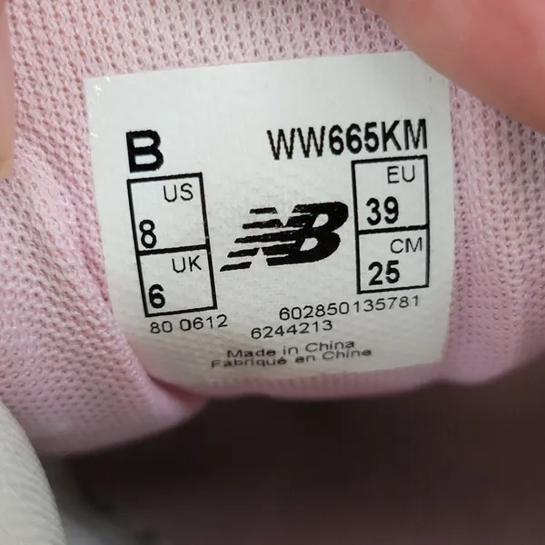 New Balance Womens Susan G Komen WW665KM Size 8 Gray Breast‎ Cancer Sneakers - Image 11