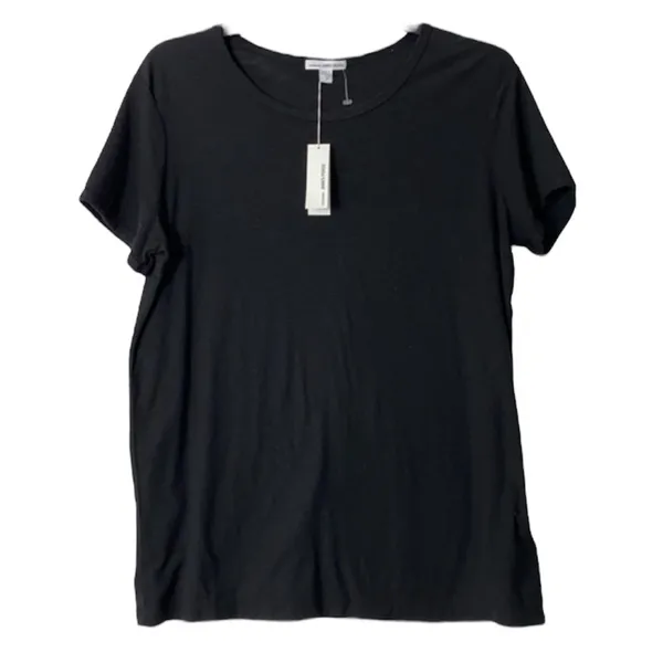 James Perse Black Short Sleeve Tee - Image 3