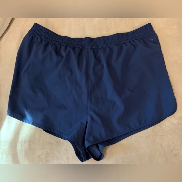 2 PINK Victoria's Secret Dark Blue &‎ Green Athletic Shorts Size XL - Image 2