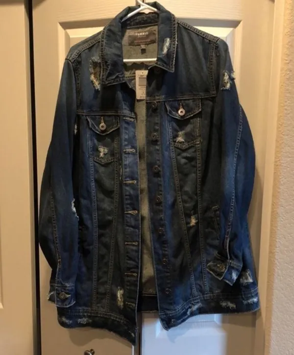 TORRID denim jacket 1X NWT - Image 3
