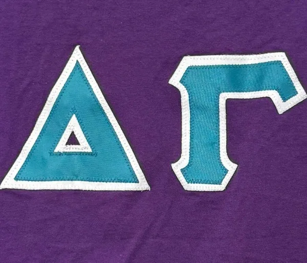 DG Delta Gamma Sorority University Greek Life Delta Tee Shirt, Medium - Image 2