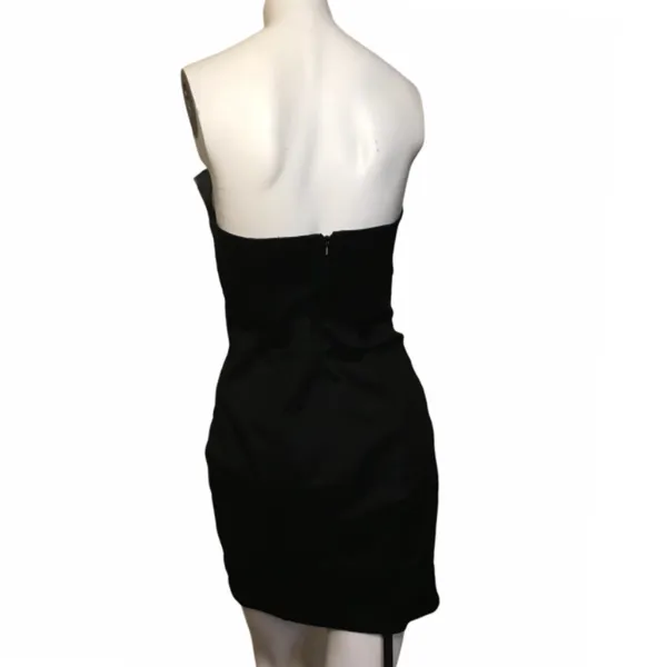 Jessica McClintock 90s Iridescent Formal Vintage Short Dress Holiday‎ Christmas - Image 2