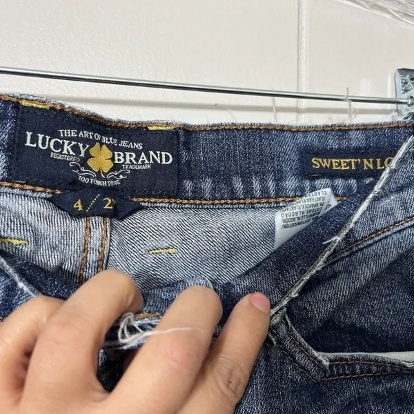 Lucky Brand Lisa Sweet N Low Bootcut Jeans Women’s Size 4/27 Blue Wash Denim - Image 5