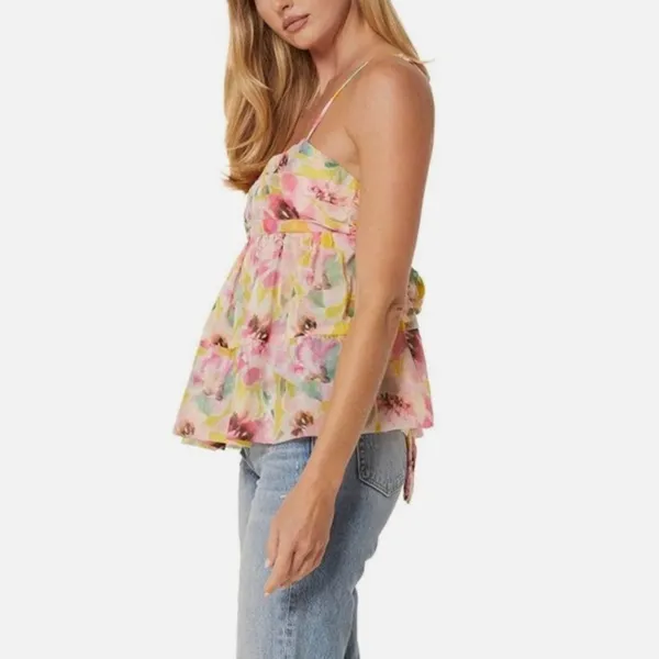 Misa Los Angeles Mariposa Floral Top - Image 4