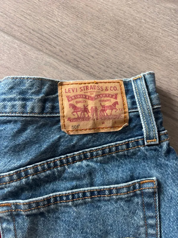 Levi’s Jean Shorts 501 Denim - Image 4