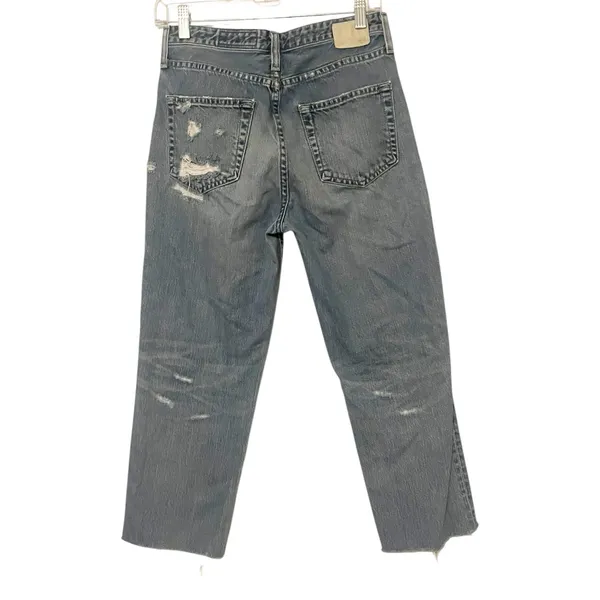 AG‎ Adriano Goldschmied The Phoebe Vintage High Waisted Tapered Leg Jeans Size 4 - Image 2