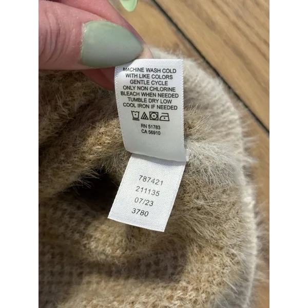 NEW Maurices Sweater Women Size Small Brown Super‎ Soft Plush Knit Long Sleeve - Image 10