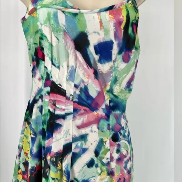 AINSLEY - Pleated Asymmetric Dress - Image 13