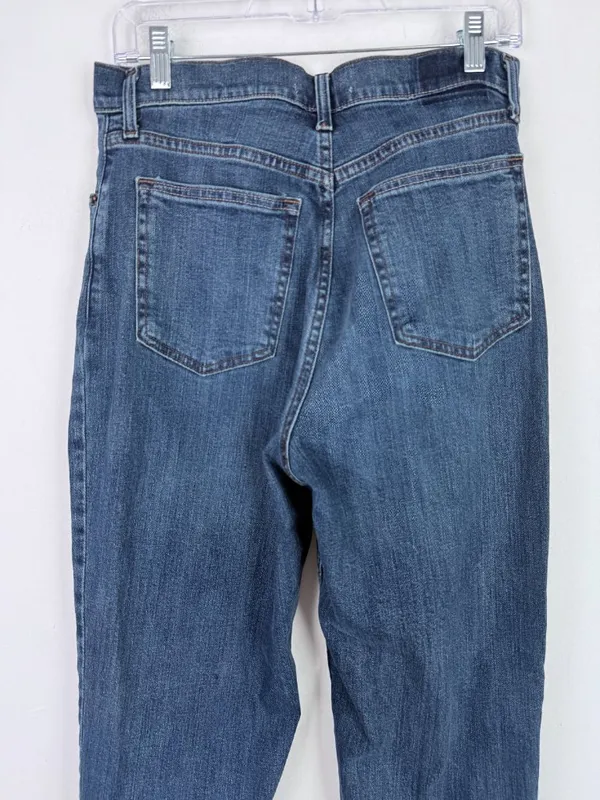 Abercrombie & Fitch Curve Love The '90s Straight Ultra High Rise Jeans 29 8 EUC - Image 7