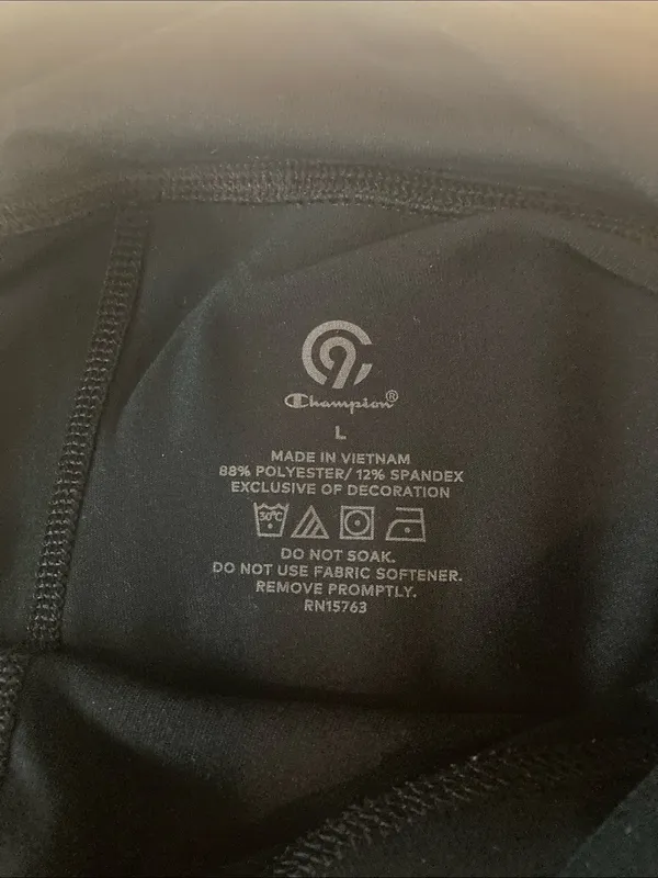 Champion Black Capri Leggings - Image 2