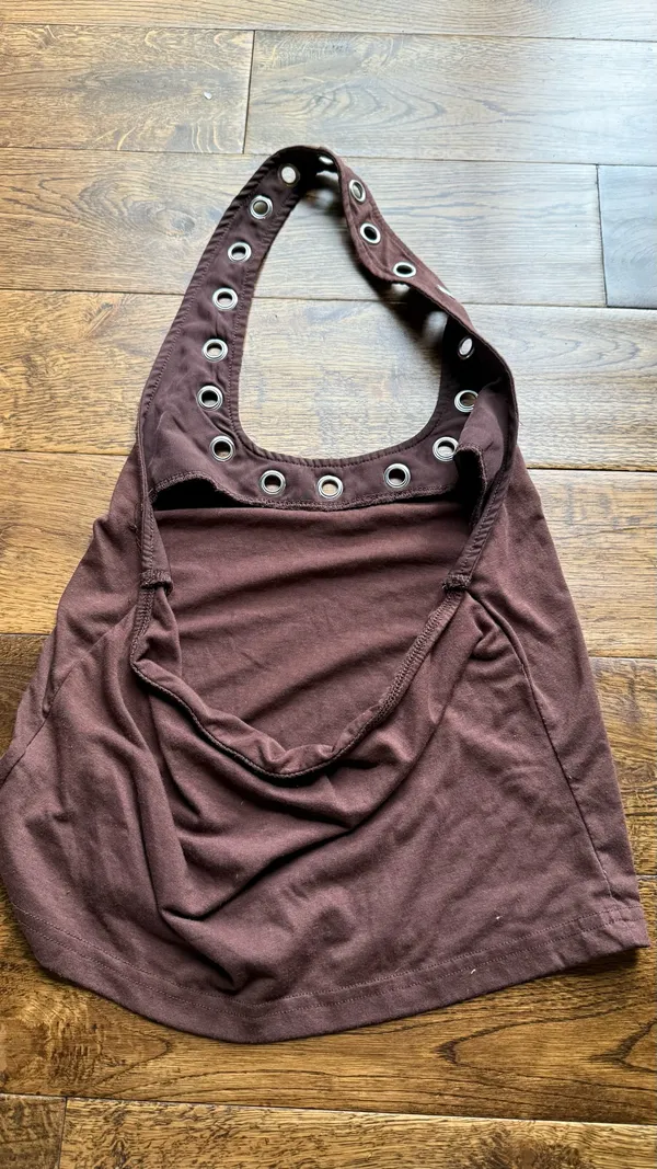 Brown halter top Size XS - Image 3