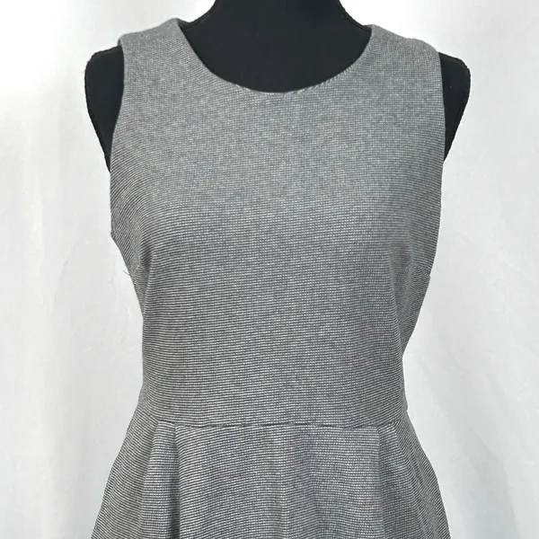 Madewell Dress Womens M Wedding Guest Resort‎ Vacation Sleeveless Cotton Gray - Image 8