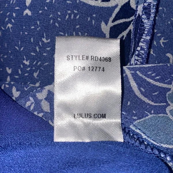 Lulus ✨HP✨Views Periwinkle Blue Floral Print Maxi Skirt✨ - Image 6