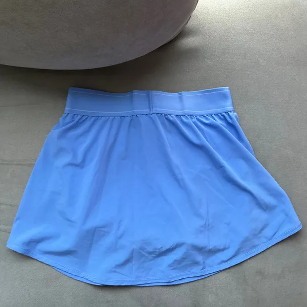 Alo Yoga Match Point Tennis Skirt Crystal Clear Blue M - Image 6