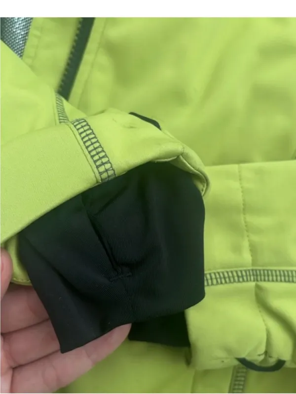 Columbia Women's Lime Green Hooded Softshell Jacket - Image 4