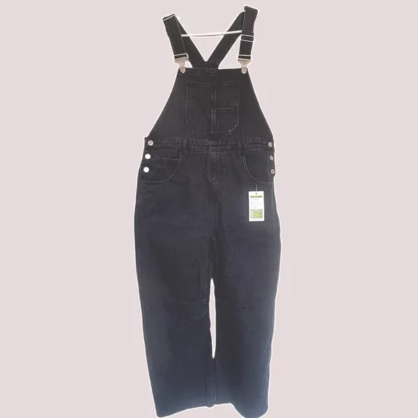 NWT‎ Ladyful Black Denim Overalls – XL - Image 5