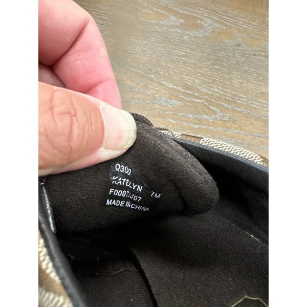 Coach Katelyn women’s brown sneakers shoes 7M SKU 6166 - Image 10