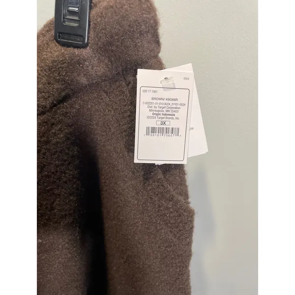 Auden Brown Sweater Knit Shorts Loungewear Sleepwear Plus Size 3X‎ NWT K8G66R - Image 3