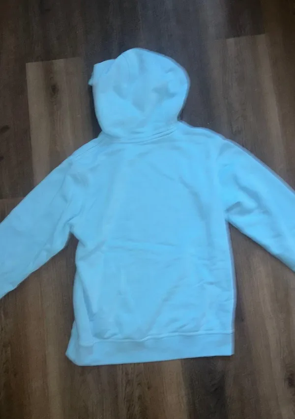 Nike Hoodie Light Blue - Image 2