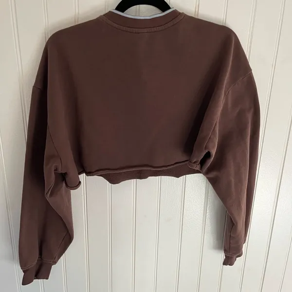 National Athletics Cropped Sweatshirt - Image 3