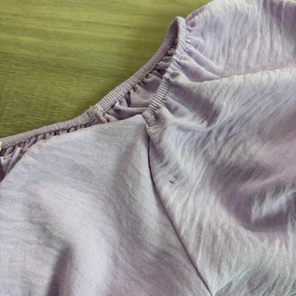 Altar'd State Light Purple Short Sleeve Dress Women Size Small - Image 4