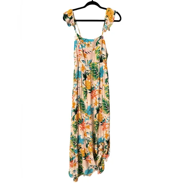 Skies are Blue tropical print maxi dress - Image 3
