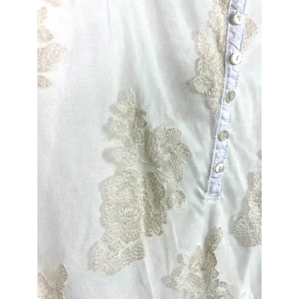 Abercrombie & Fitch lace embroidered‎ top - Image 4