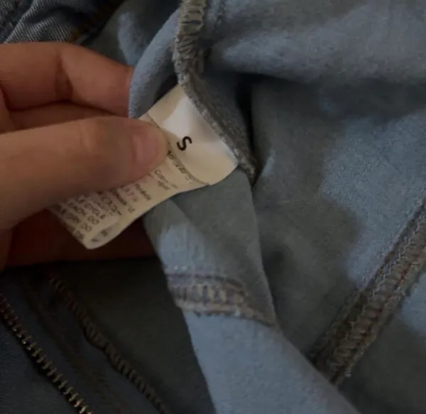 Denim Dress Blue - Image 3