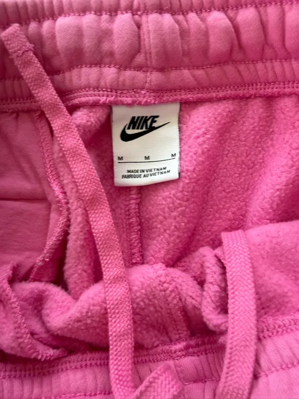 Nike Pink Jogger Sweats Size Medium - Image 4