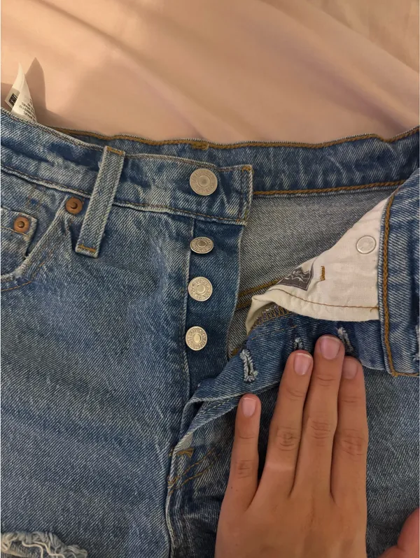 Levi’s 501 Shorts Denim - Image 2