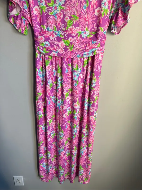 Lilly Pulitzer Anchorage Midi Dress Medium - Image 10