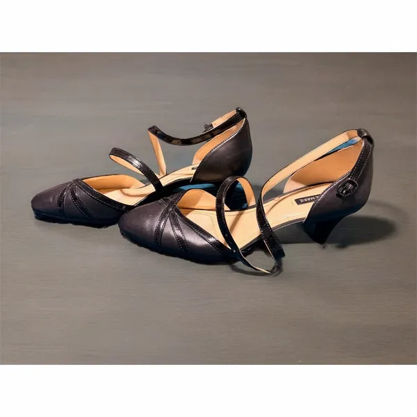 Alex Marie Pumps Womens Size 8M Black Strappy Mary Jane Kitten Heel - Image 3