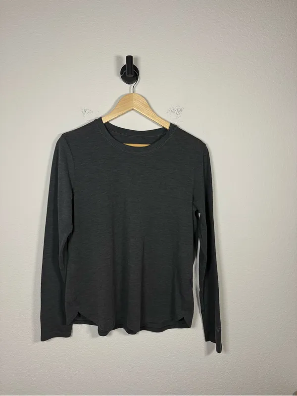 Kuhl Konstance Long Sleeve Top Womens Large Gray UPF 50 Mountain Born - Image 3