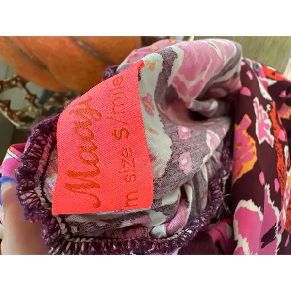 MAAJI Fortunata Maxi Dress in Pink Size Small - Image 8