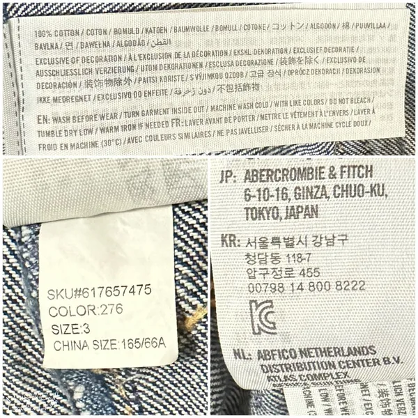 Hollister Button-Front Denim Mini Skirt Size 26 - Image 4