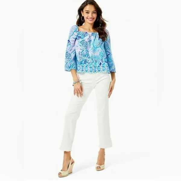 Lilly Pulitzer Lizzie Top - Image 2